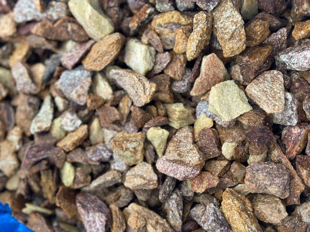 Златолит персиковый декоративная каменная крошка купить в Сергиеву Посаду