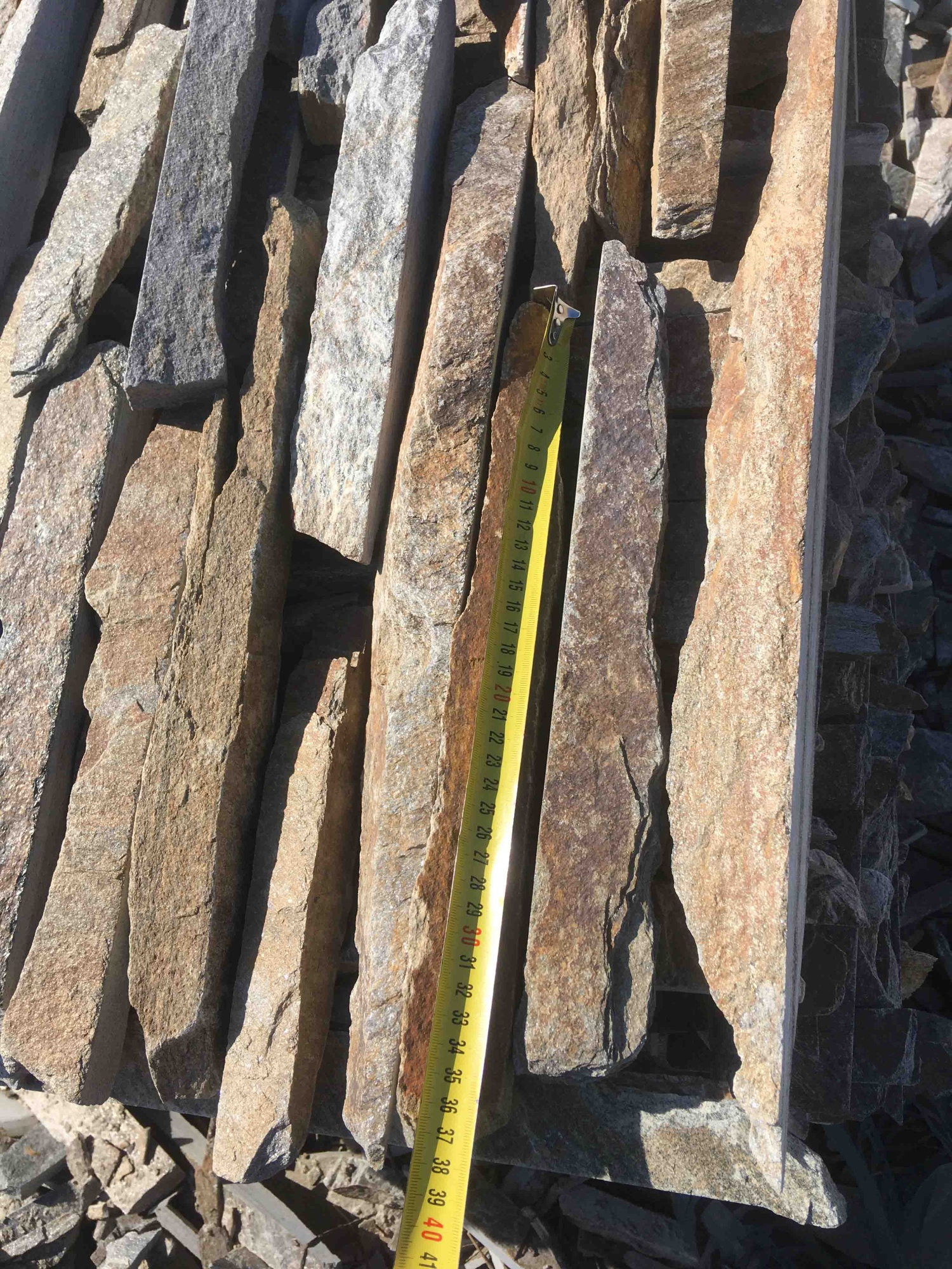 Горбушка златолит мультиколор для облицовки купить в Сергиеву Посаду