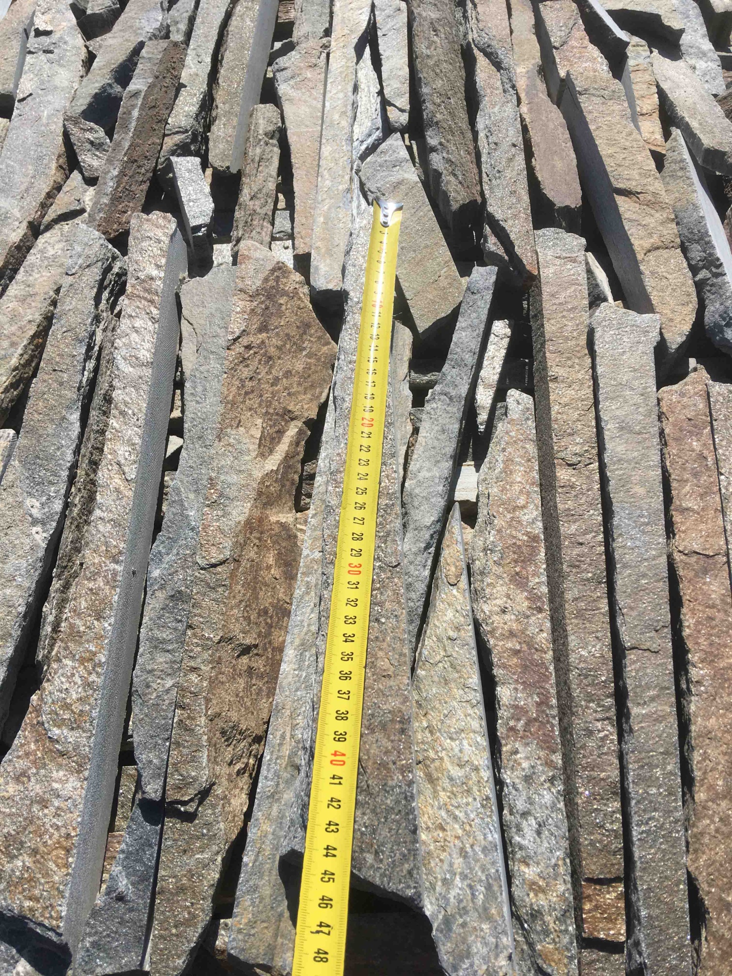 Горбушка златолит мультиколор для облицовки купить в Сергиеву Посаду