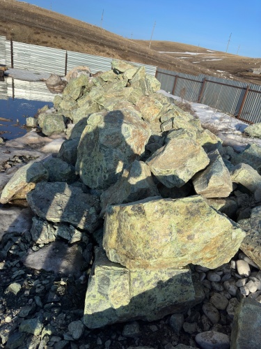 Камни для ландшафтного дизайна зелёные 10-60 килограмм купить в Сергиеву Посаду