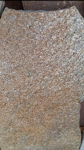 Плитняк златолит серебристый для цоколя, отмостки купить в Сергиеву Посаду