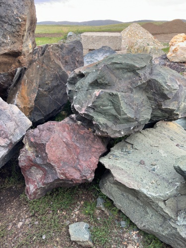 Камни для ландшафтного дизайна зелёные 10-60 килограмм купить в Сергиеву Посаду