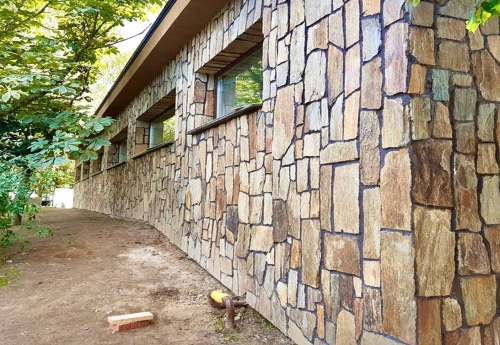 Плитняк кора дерева для цоколя, отмостки купить в Сергиеву Посаду