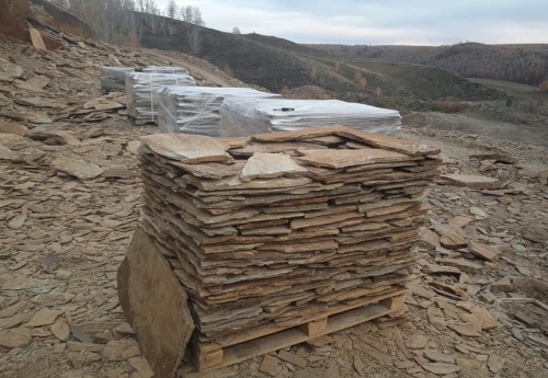 Плитняк кора дерева для цоколя, отмостки купить в Сергиеву Посаду