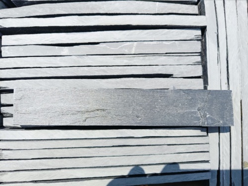 Плитка чёрная из натурального камня фасадная 30 см * 5 см, толщина 7 мм -30 мм купить в Сергиеву Посаду